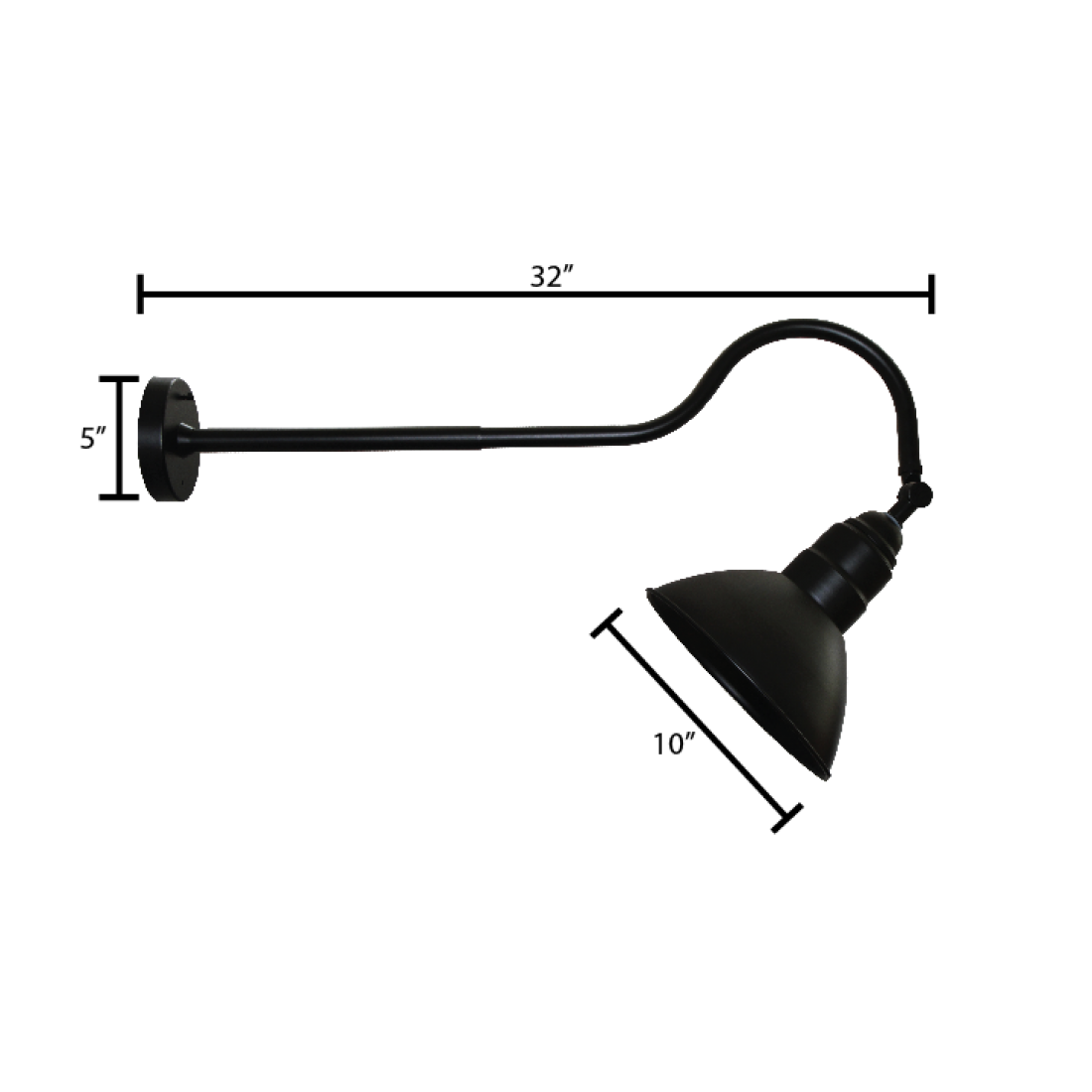 Gooseneck Light Fixture Commercial LED Gooseneck Lighting