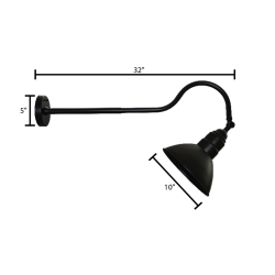 CP19 Gooseneck Light Fixture CP19 Gooseneck Light Fixture