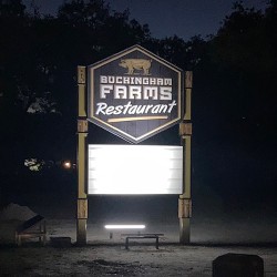 FL15 Solar 5W/10W LED Sign Light Bar System (1 or 2 Fixtures)