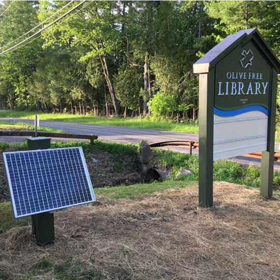 FL22 Solar LED Module Sign Light System