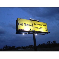 BL32 Solar 10W To 35W LED Billboard Light System (2 Fixtures)