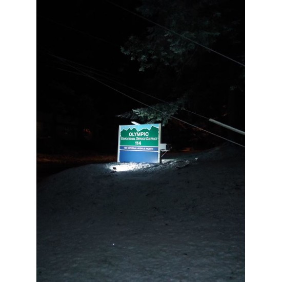 FL08 Solar 5W/10W/20W/30W Sign Light System (2 Fixtures)