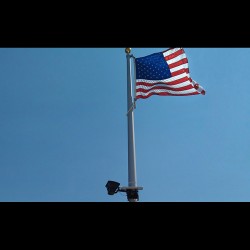 FL05 Solar 8W LED Flag Pole Light