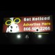 FL09 Solar 5W/10W/20W/30W Sign Light System (4 Fixtures)