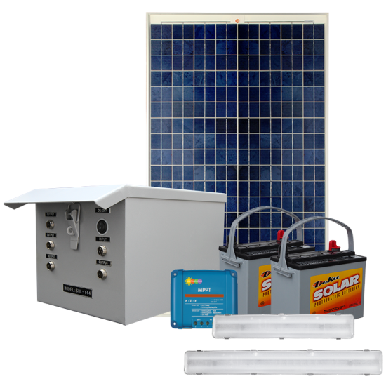FL17 Solar Indoor Light System (1 or 2 Fixtures)