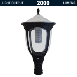 PL20 Solar Pole Top Light 15W (Without Pole) PL20 Solar Pole Top Light 15W (Without Pole)