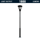 PO22 Solar Street Light 14W (With Pole)