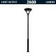 PO23 Solar Street Light 20W (With Pole)