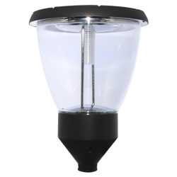 PO04 Solar Balmoral Single Lamp Post Light (With 6.5' Standard Pole) PO04 Solar Balmoral Single Lamp Post Light (With 6.5' Standard Pole)