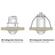 RC16 Mini Recessed Motion Detector