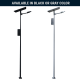 SL12 Solar Parking Lot Light (With Pole) 10W~25W