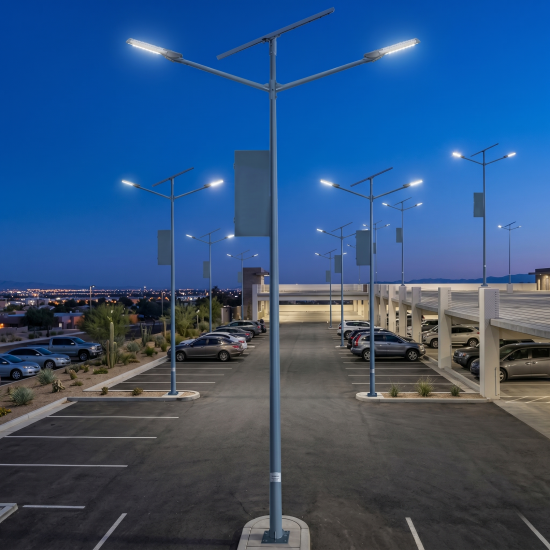 SL36 Solar 35W~135W LED Street Light (With Pole)