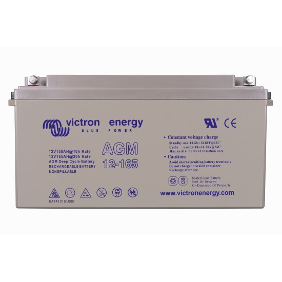 Victron 12V/165Ah AGM Deep Cycle Battery