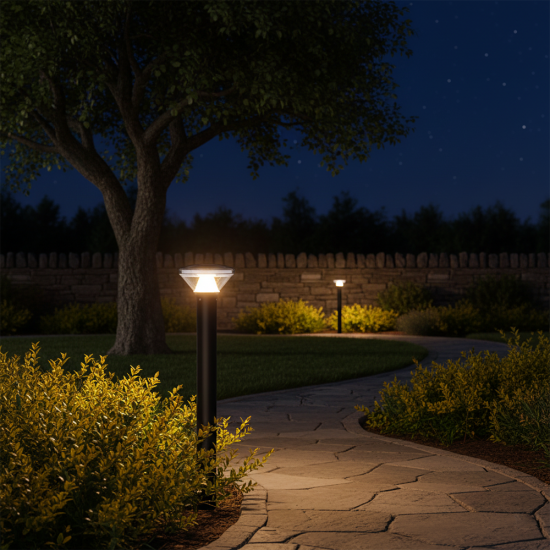 BC20 Solar LED Bollard Light