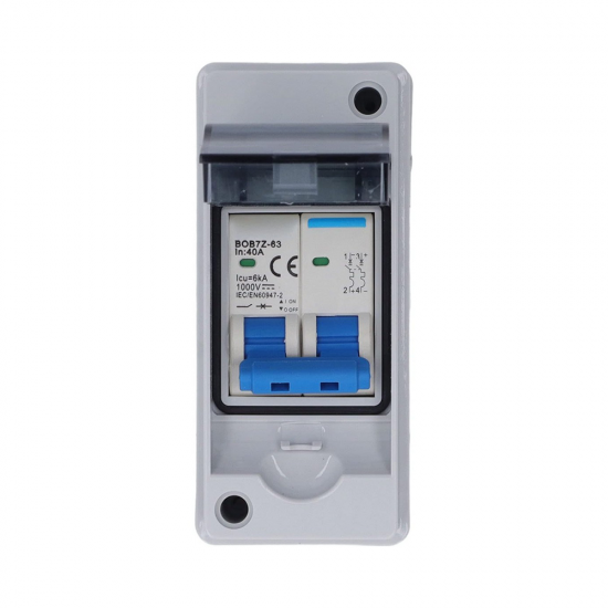 BP20 Double Pole Disconnect / Breaker Switch Box
