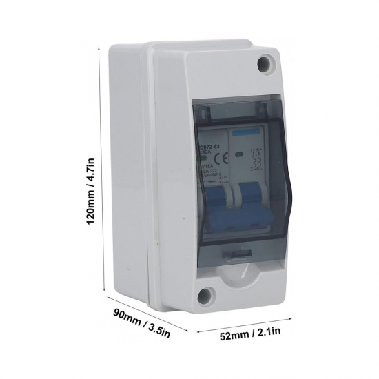 BP20 Double Pole Disconnect / Breaker Switch Box