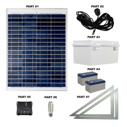 FL101 Solar LED Light Bulb Conversion System (1 7W Fixture) FL101 Solar LED Light Bulb Conversion System (1 7W Fixture)