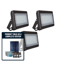 FL25 Solar 5W/10W/20W/30W Floodlight System (3 Fixtures) FL25 Solar 5W/10W/20W/30W Floodlight System (3 Fixtures)