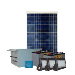 FL25 Solar 5W/10W/20W/30W Floodlight System (3 Fixtures) FL25 Solar 5W/10W/20W/30W Floodlight System (3 Fixtures)
