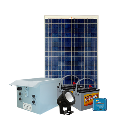 FL70 Solar 10W LED Spot Light System (1 - 4 Fixture)