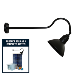 FL90 Solar 3W Gooseneck Sign Light System (1-4 Fixtures)  FL90 Solar 3W Gooseneck Sign Light System (1-4 Fixtures)