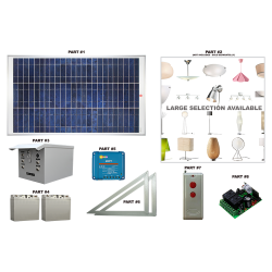 LK02 Solar Indoor Light System (Standard Lighting Kit) LK02 Solar Indoor Light System (Standard Lighting Kit)