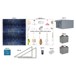 LK03 Solar Indoor Light System (Superior Lighting Kit) LK03 Solar Indoor Light System (Superior Lighting Kit)