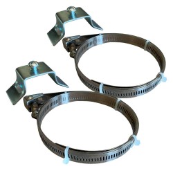 PE10 Flared Bracket & Adjustable Banding Strap