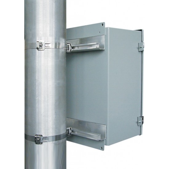 PE10 Flared Bracket & Adjustable Banding Strap