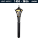 PL38 Solar 15W~25W LED Pole Top Light (Without Pole)