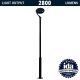 PO35 Solar Street Light 18W (With Pole)