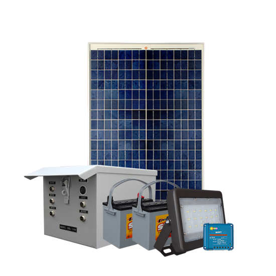 SL09 Solar LED Floodlight / Area Light (With Pole) 10W~30W