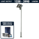 SL09 Solar LED Floodlight / Area Light (With Pole) 10W~30W