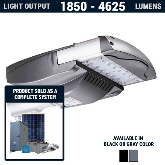 SL10 Solar Parking Lot Light (Without Pole) 10W~25W