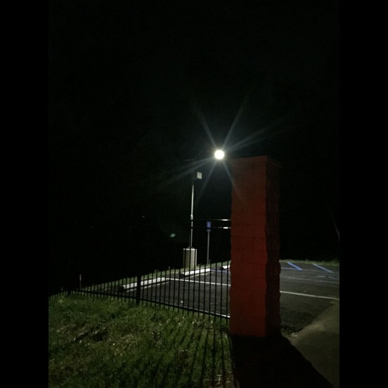 SL12 Solar Parking Lot Light (With Pole) 10W~25W