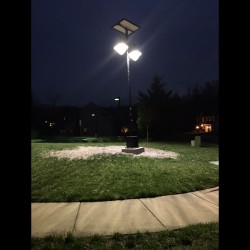 SL22 Solar Street Light 10W To 15W (With Pole)
