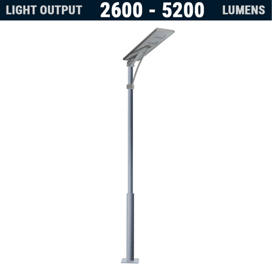 SL29 Solar 20W~40W LED Street Light (With Pole)