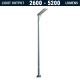 SL29 Solar All-In-One LED Area Light (With Pole) 20W~40W