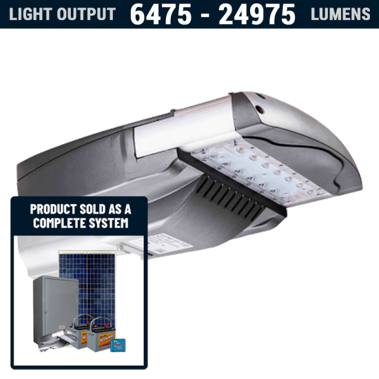 SL35 Solar LED Parking Lot Light (Without Pole)  35W~135W