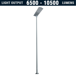 SL41 Solar All-In-One Street Light 60W To 100W (With Pole) SL41 Solar All-In-One Street Light 60W To 100W (With Pole)