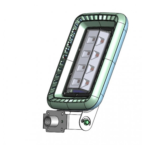 BL34 Solar 10W To 35W Billboard Light System (4 Fixtures)