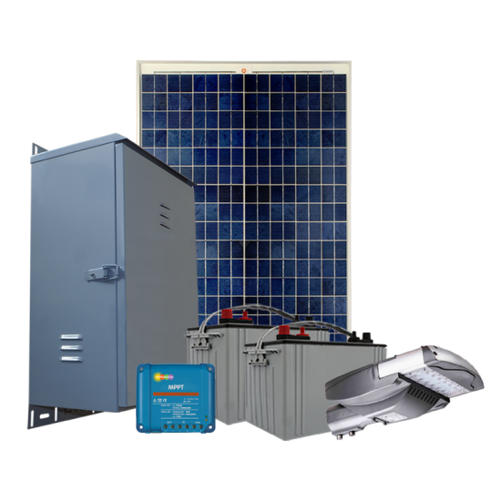 SL10 Solar Parking Lot Light (Without Pole) 10W~25W