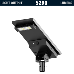 SL26 Solar 23W LED Parking Lot Light (Without Pole)