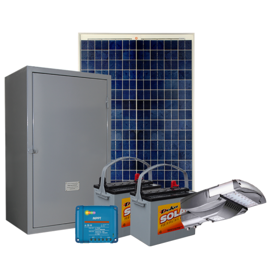 SL34 Solar Parking Lot Light (With Pole) 35W~135W 