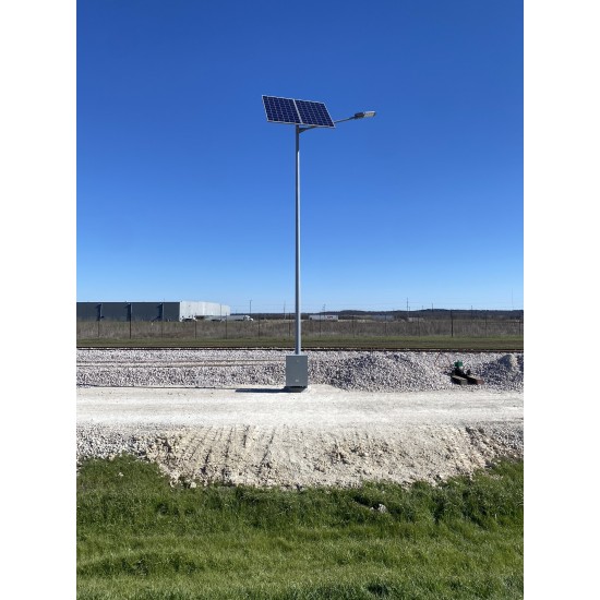 SL34 Solar Street Light 35W to 135W (With Pole)