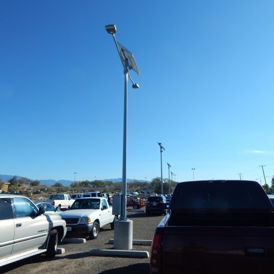 SL24 Solar Street Light 10W To 25W (With Pole)