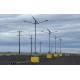 SL36 Double Solar Parking Lot Light (With Pole) 35W~65W