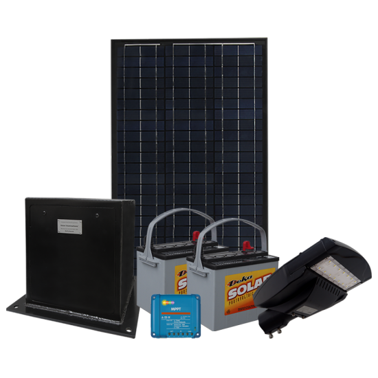 SL45 Solar LED Parking Lot Light (With Pole) 10W~30W