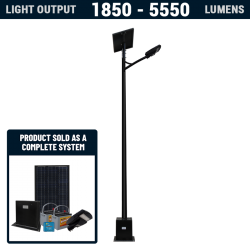 SL45 SOLAR STREET LIGHT 10W TO 30W (WITH POLE) SL45 SOLAR STREET LIGHT 10W TO 30W (WITH POLE)