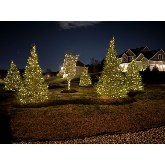 XP08 Solar Commercial LED Christmas String Light System